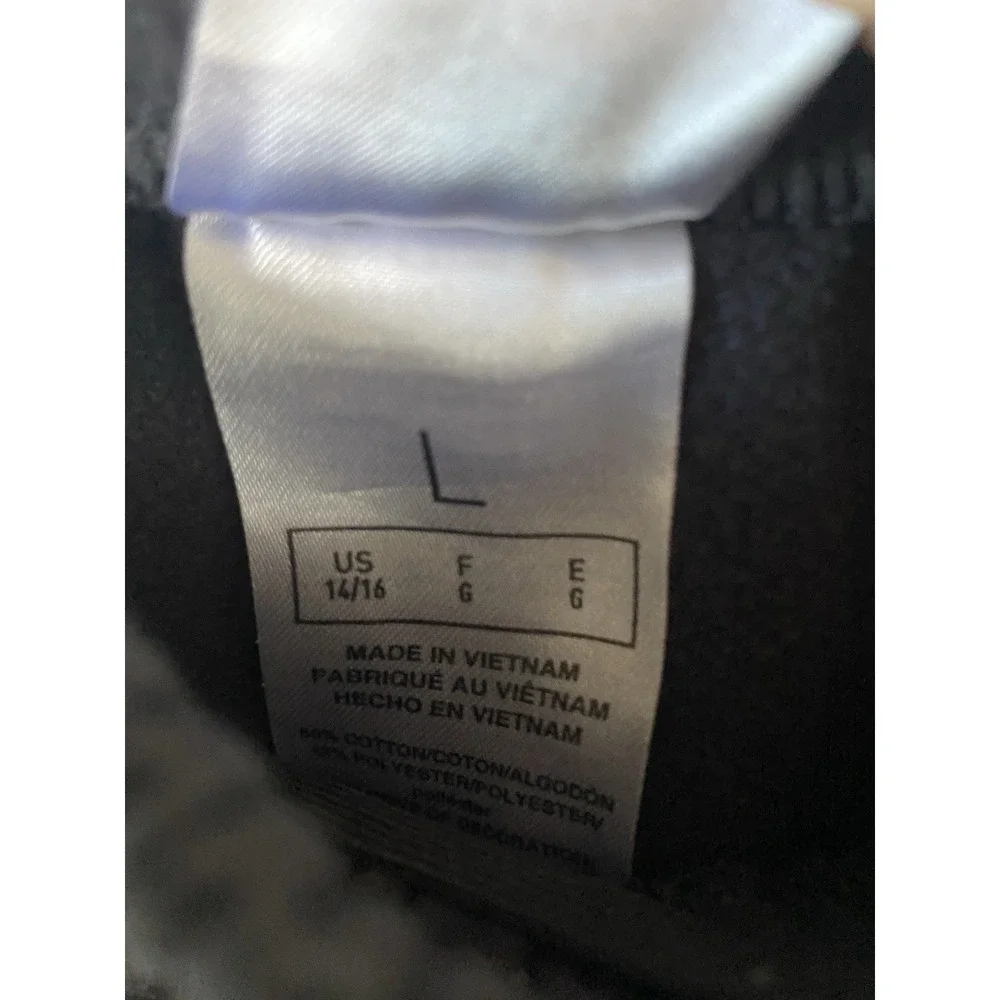 Adidas‎ Black Athletic Joggers White Striped Boys Large 14/16